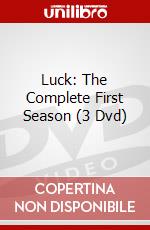 Luck: The Complete First Season (3 Dvd) dvd