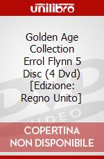 Golden Age Collection Errol Flynn 5 Disc (4 Dvd) [Edizione: Regno Unito] dvd