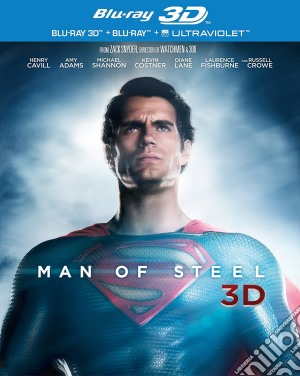 (Blu-Ray Disk) Man Of Steel / Uomo D'Acciaio (L') (Blu-Ray 3D+Blu-Ray) [Edizione: Regno Unito] [ITA] film in dvd di Zack Snyder