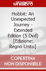 Hobbit: An Unexpected Journey - Extended Edition (5 Dvd) [Edizione: Regno Unito] dvd