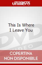 This Is Where I Leave You dvd
