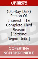 (Blu-Ray Disk) Person Of Interest: The Complete Third Season [Edizione: Regno Unito] brd