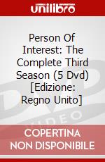 Person Of Interest: The Complete Third Season (5 Dvd) [Edizione: Regno Unito] dvd