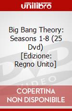 Big Bang Theory: Seasons 1-8 (25 Dvd) [Edizione: Regno Unito] dvd
