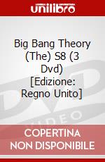 Big Bang Theory (The) S8 (3 Dvd) [Edizione: Regno Unito] dvd