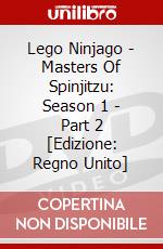 Lego Ninjago - Masters Of Spinjitzu: Season 1 - Part 2 dvd