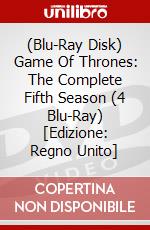 (Blu-Ray Disk) Game Of Thrones: The Complete Fifth Season (4 Blu-Ray) [Edizione: Regno Unito] brd