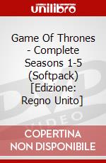 Game Of Thrones - Complete Seasons 1-5 (Softpack) [Edizione: Regno Unito] dvd