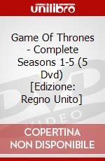 Game Of Thrones - Complete Seasons 1-5 (5 Dvd) [Edizione: Regno Unito] dvd