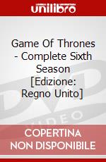 Game Of Thrones - Complete Sixth Season [Edizione: Regno Unito] dvd