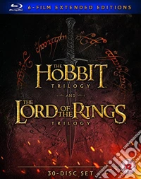 (Blu-Ray Disk) Hobbit Trilogy/The Lord Of The Rings Trilogy: Extended... (30 Blu-Ray) [Edizione: Regno Unito] brd