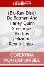 (Blu-Ray Disk) Dc Batman And Harley Quinn Steelbook Blu-Ray [Edizione: Regno Unito] brd