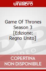Game Of Thrones Season 3 [Edizione: Regno Unito] dvd