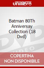 Batman 80Th Anniversay Collection (18 Dvd) dvd