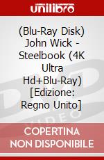(Blu-Ray Disk) John Wick - Steelbook (4K Ultra Hd+Blu-Ray) [Edizione: Regno Unito] brd