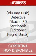 (Blu-Ray Disk) Detective Pikachu 3D Steelbook [Edizione: Regno Unito] brd