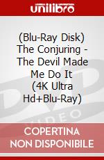 (Blu-Ray Disk) The Conjuring - The Devil Made Me Do It (4K Ultra Hd+Blu-Ray) brd