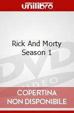 Rick And Morty Season 1 dvd