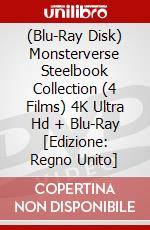 (Blu-Ray Disk) Monsterverse Steelbook Collection (4 Films) 4K Ultra Hd + Blu-Ray [Edizione: Regno Unito] brd