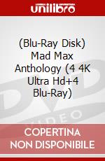 (Blu-Ray Disk) Mad Max Anthology (4 4K Ultra Hd+4 Blu-Ray) brd