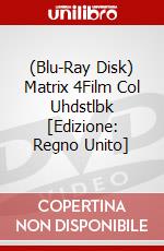 (Blu-Ray Disk) Matrix 4Film Col Uhdstlbk [Edizione: Regno Unito] brd