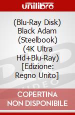 (Blu-Ray Disk) Black Adam (Steelbook) (4K Ultra Hd+Blu-Ray) [Edizione: Regno Unito] brd