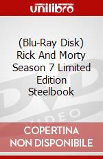 (Blu-Ray Disk) Rick And Morty Season 7 Limited Edition Steelbook brd