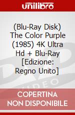 (Blu-Ray Disk) The Color Purple (1985) 4K Ultra Hd + Blu-Ray [Edizione: Regno Unito] brd
