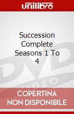 Succession Complete Seasons 1 To 4 dvd
