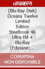 (Blu-Ray Disk) Oceans Twelve Limited Edition Steelbook 4K Ultra Hd + Blu-Ray [Edizione: Regno Unito] brd