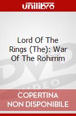 Lord Of The Rings (The): War Of The Rohirrim dvd