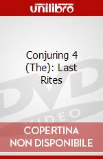 Conjuring 4 (The): Last Rites dvd