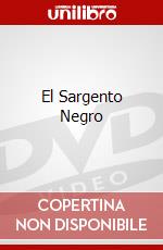 El Sargento Negro dvd