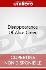 Disappearance Of Alice Creed dvd