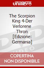 The Scorpion King 4-Der Verlorene Thron [Edizione: Germania] dvd