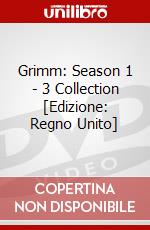 Grimm: Season 1 - 3 Collection [Edizione: Regno Unito] dvd