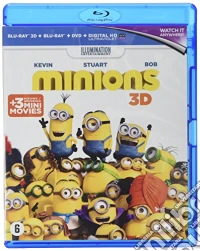 (Blu-Ray Disk) Minions 3D+Dvd [Edizione: Francia] brd