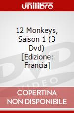 12 Monkeys, Saison 1 (3 Dvd) [Edizione: Francia] dvd