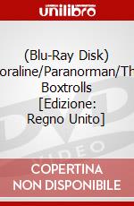 (Blu-Ray Disk) Coraline/Paranorman/The Boxtrolls [Edizione: Regno Unito] brd