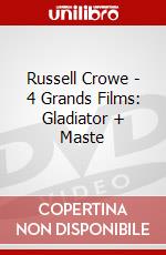 Russell Crowe - 4 Grands Films: Gladiator + Maste dvd