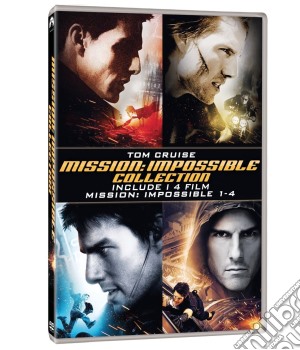 Mission Impossible - La Quadrilogia (4 Dvd) film in dvd di Jeffrey Abrams,Brad Bird,Brian De Palma,John Woo