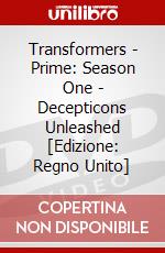 Transformers - Prime: Season One - Decepticons Unleashed [Edizione: Regno Unito] dvd