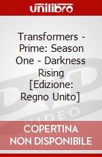 Transformers - Prime: Season One - Darkness Rising [Edizione: Regno Unito] dvd
