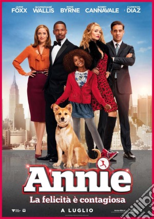 (Blu-Ray Disk) Annie - La Felicita' E' Contagiosa film in dvd di Will Gluck