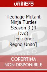 Teenage Mutant Ninja Turtles Season 3 (4 Dvd) [Edizione: Regno Unito] dvd