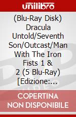 (Blu-Ray Disk) Dracula Untold/Seventh Son/Outcast/Man With The Iron Fists 1 & 2 (5 Blu-Ray) [Edizione: Regno Unito] brd