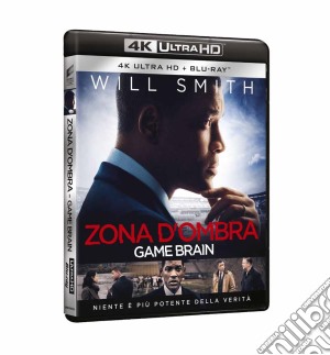 (Blu-Ray Disk) Zona D'Ombra - Brain Game (4K Ultra HD+Blu-Ray) film in dvd di Peter Landesman