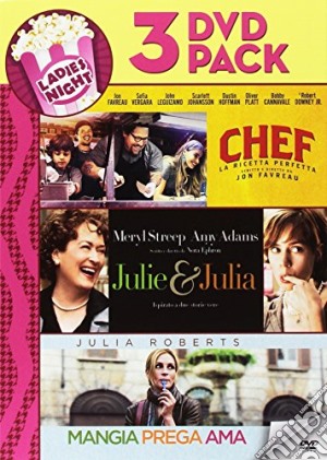 Julie And Julia / Mangia Prega Ama / Chef (3 Dvd) film in dvd di Nora Ephron,Jon Favreau,Ryan Murphy