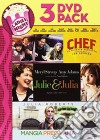 Julie And Julia / Mangia Prega Ama / Chef (3 Dvd) dvd