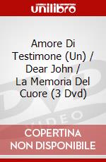 Amore Di Testimone (Un) / Dear John / La Memoria Del Cuore (3 Dvd) dvd